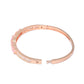 Priyaasi Women Pink Solitaire Rose Gold Bracelet - Swadesiicart