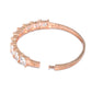 Priyaasi Women Elegant Solitaire Rose Gold Bracelet - Swadesiicart