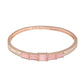 Priyaasi Women Elegant Pink Stone Rose Gold Bracelet - Swadesiicart