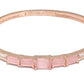 Priyaasi Women Elegant Pink Stone Rose Gold Bracelet - Swadesiicart