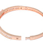 Priyaasi Women Elegant Pink Stone Rose Gold Bracelet - Swadesiicart