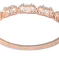 Priyaasi Women American Diamond Rose Gold Floral Bracelet - Swadesiicart