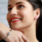 Priyaasi Women Solitaire Heart Silver Plated Bracelet - Swadesiicart