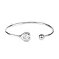 Priyaasi Women Solitaire Heart Silver Plated Bracelet - Swadesiicart