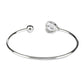 Priyaasi Women Solitaire Heart Silver Plated Bracelet - Swadesiicart