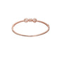 Priyaasi Women Stylish American Diamond Rose Gold Bracelet - Swadesiicart