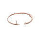 Priyaasi Women Stylish American Diamond Rose Gold Bracelet - Swadesiicart