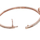 Priyaasi Women Rose Gold Blooming Flower American Diamond Bracelet - Swadesiicart