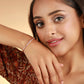 Priyaasi Women Rose Gold American Diamond Bracelet - Noz2Toz