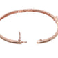 Priyaasi Women Rose Gold American Diamond Bracelet - Swadesiicart