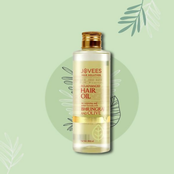 Jovees Bhringraj & Olive Bio- Advanced Hair Oil - Swadesiicart