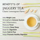 Naivedyam Classic Lemongrass Flavour Jaggery Tea | Swadesiicart