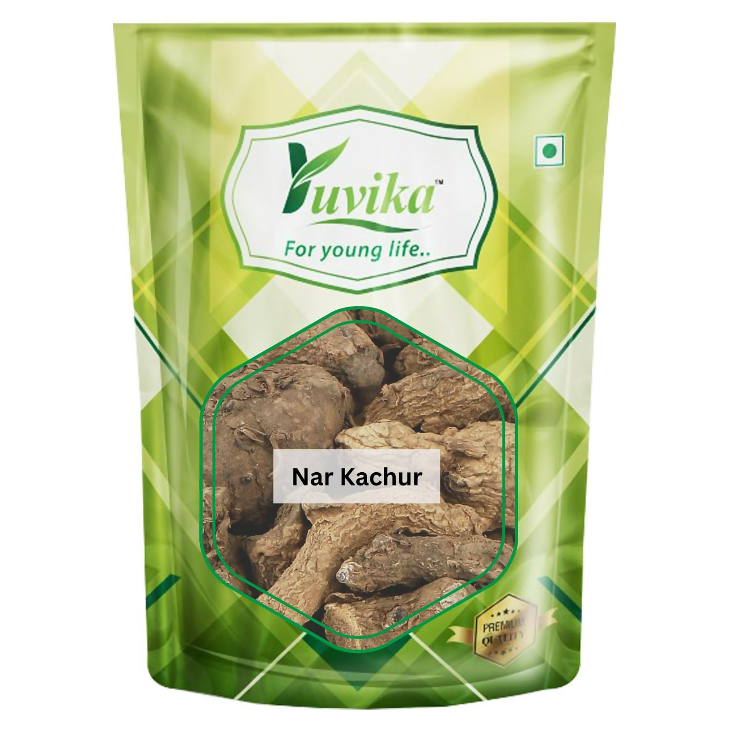 Yuvika Kali Haldi - Nar Kachur - Narkchaur - Curcuma Zerumbet - Zedoary Root - Black Turmeric | Swadesiicart