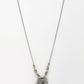 NVR Women's Silver-Toned Krishna Pendant with Chain | Swadesiicart