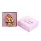 Estele Gold-Polished Laughing Buddha standing statue with Potli showpiece for Perfect Home and Office Décor - Swadesiicart