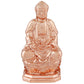 Estele Pink/Rose Gold-Polished Lord Gautam Buddha Mediatating Idol statue for Home Décor/ working place - Swadesiicart