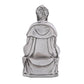 Estele Rhodium Plated Oxidized Lord Gautam Buddha Mediatating Idol statue for Home Décor/ working place - Swadesiicart