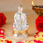 Estele Gold-Polished Lord Gautam Buddha Mediatating Idol statue for Home Décor/ working place - Swadesiicart