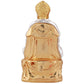 Estele Gold-Polished Lord Gautam Buddha Mediatating Idol statue for Home Décor/ working place - Swadesiicart