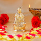 Estele Gold-Polished Lord Gautam Buddha Mediatating Idol statue for Home Décor/Gifts - Swadesiicart