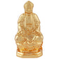 Estele Gold-Polished Lord Gautam Buddha Mediatating Idol statue for Home Décor/Gifts - Swadesiicart