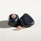 stone stud (peach) - Ruby Raang - Swadesiicart