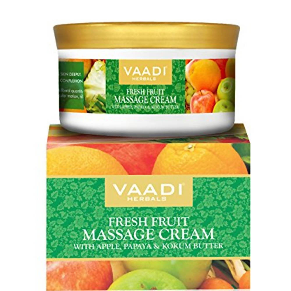 Vaadi Herbals Fresh Fruit Massage Cream - Limited Time Offer