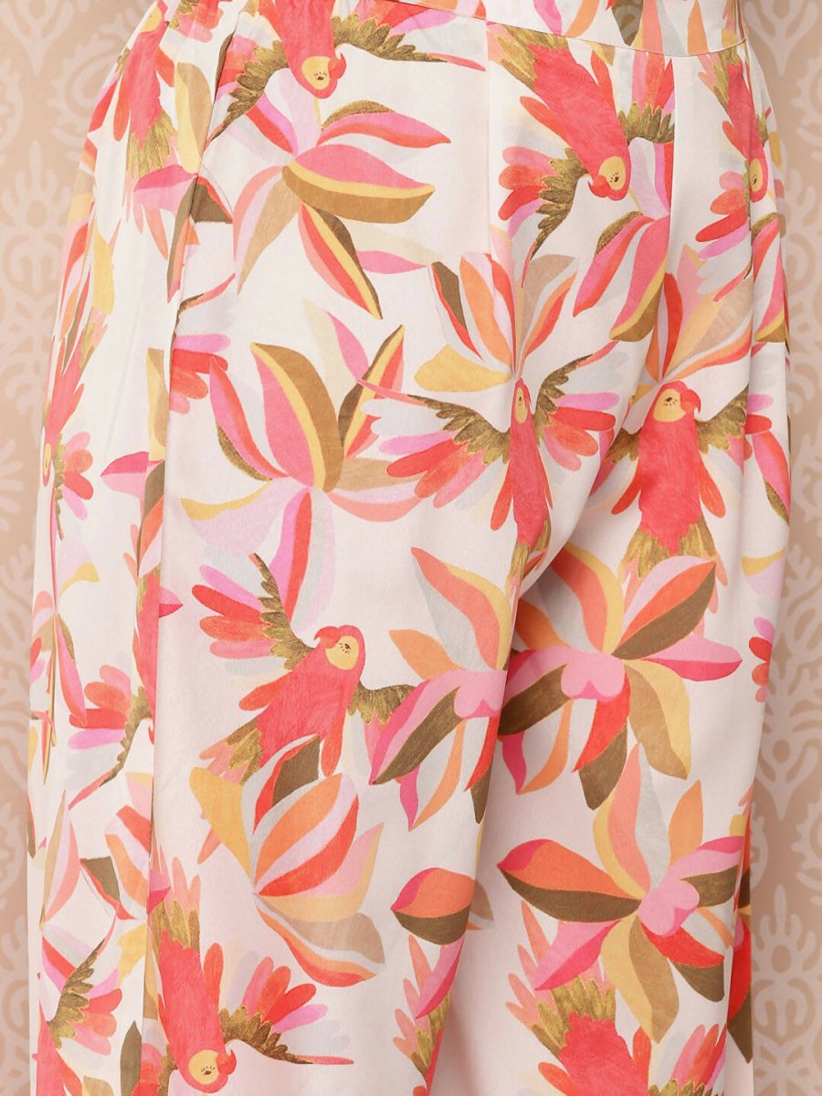 Ahalyaa Women's Traditional Wear Co-ods - Multi | Swadesiicart
