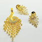 White AD Designer Pendant Set | Swadesiicart