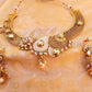White Antique Necklace Set