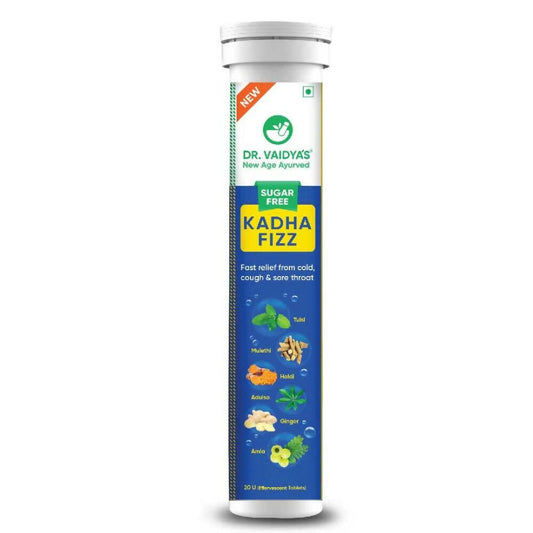 Dr. Vaidya's Kadha Fizz Effervescent Tablets | Swadesiicart