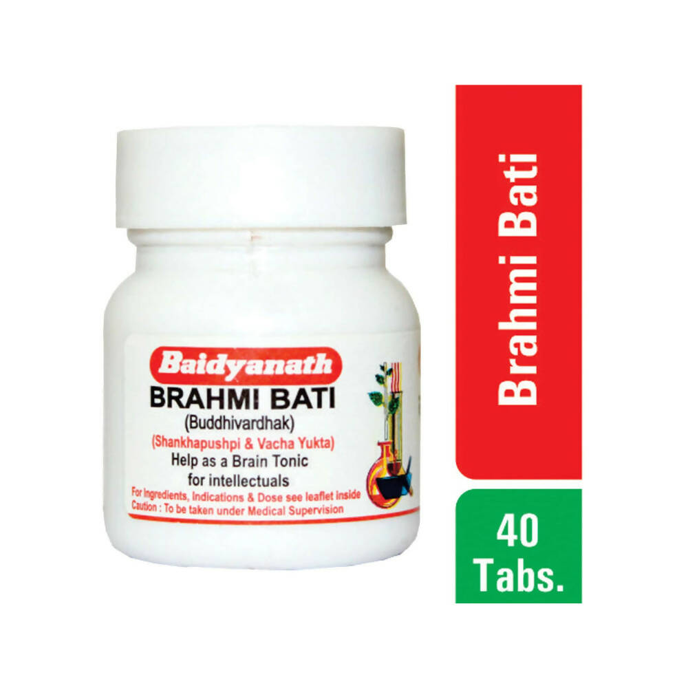 Baidyanath Nagpur Brahmi Bati - Swadesiicart