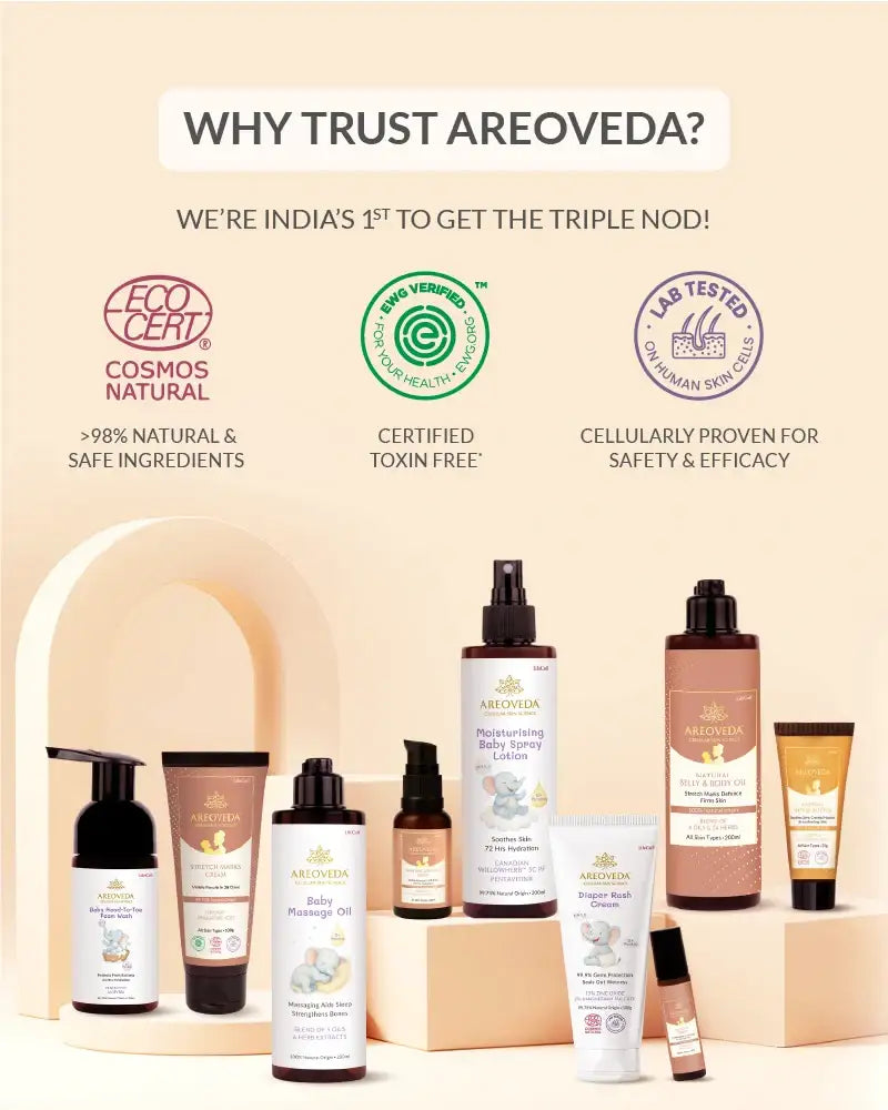 AreoVeda Baby Bath Essentials