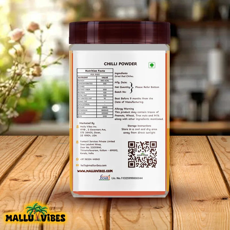 Mallu Vibes Chilli Powder - Swadesiicart