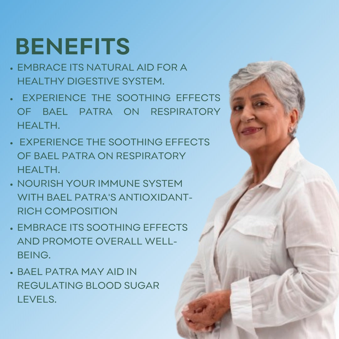 Tejaswani Herbs and Herbal Products Bael Patra Powder | Swadesiicart