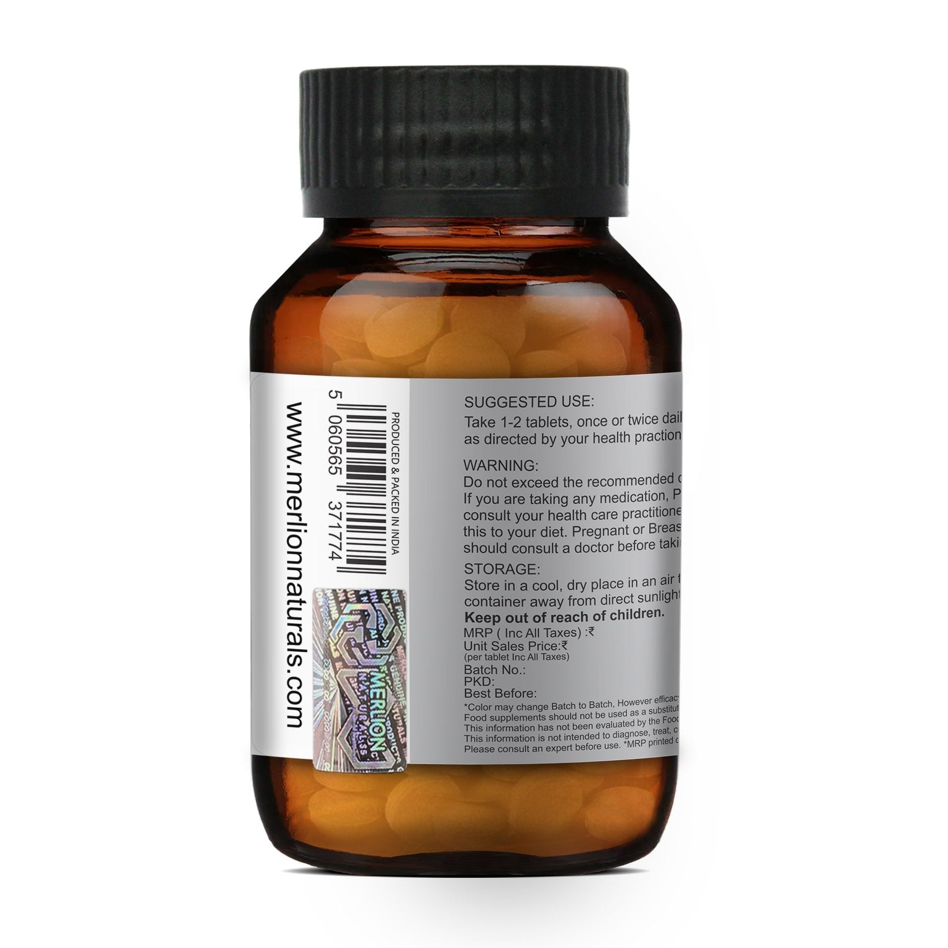 Merlion Naturals Baheda 500mg Tablets - Swadesiicart