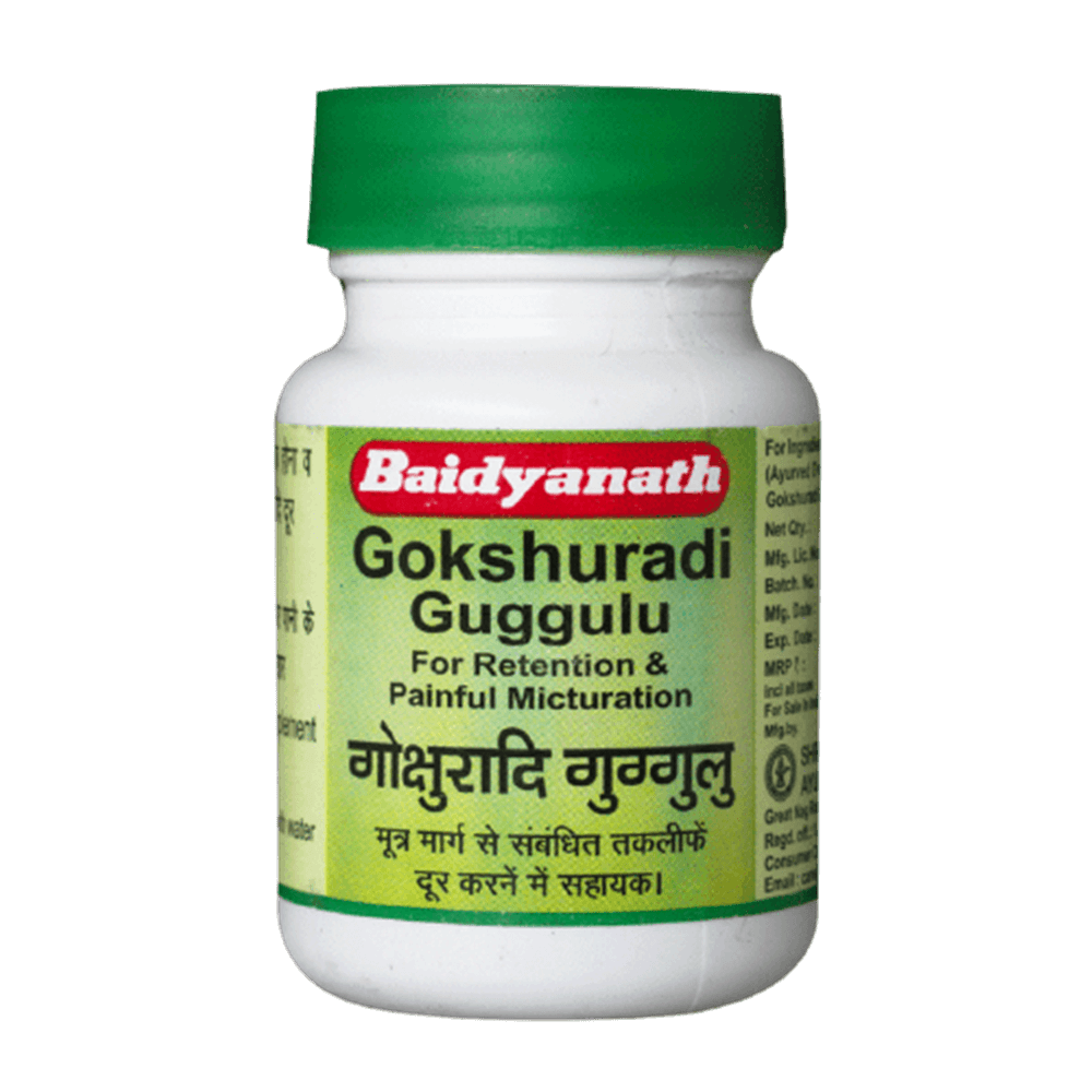 Baidyanath Gokshuradi Guggulu - 80 tabs - Swadesiicart