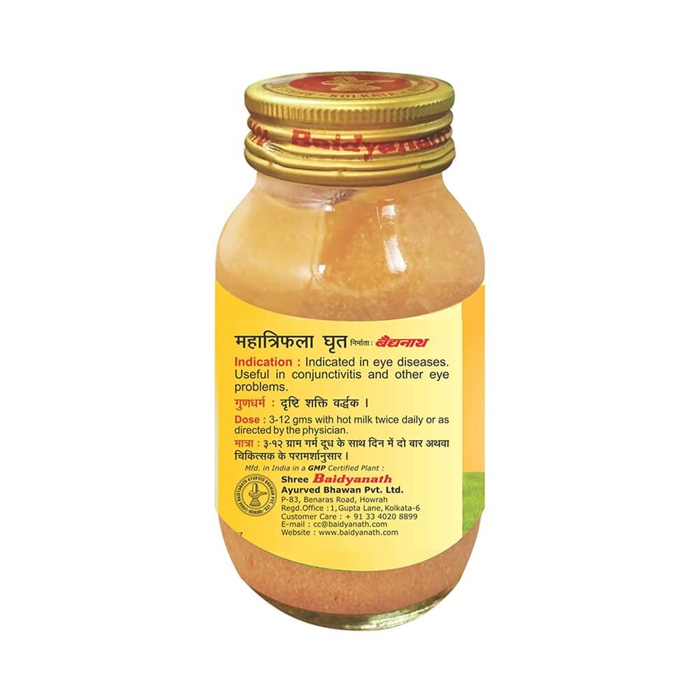 Baidyanath Mahatriphala Ghrita 100 gm - Swadesiicart
