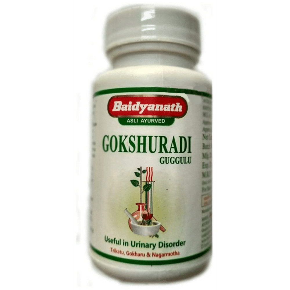 Baidyanath Gokshuradi Guggulu - 80 tabs - Swadesiicart