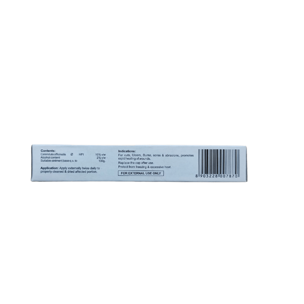 Bakson's Homeopathy Calendula Ointment Contents
