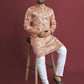 Anaita Multicolour Printed Pure Silk Straight Kurta