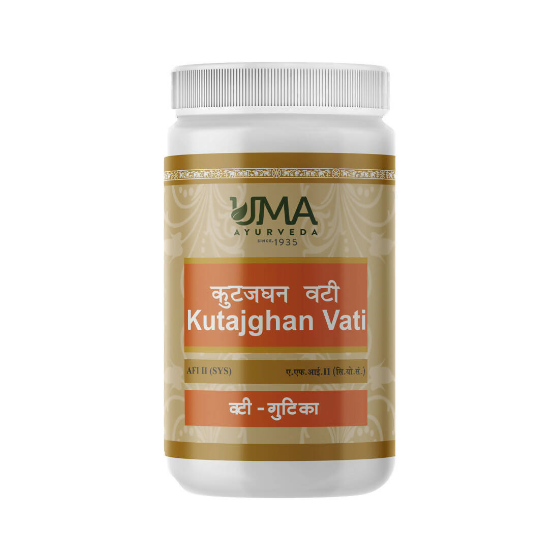 Uma Ayurveda Kutajghan Vati Tablets - Swadesiicart