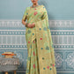 Shree Shyam Fashion Sea Green Silk Saree