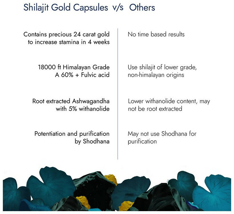 Kapiva Ayurveda Him Foods Sj Gold Capsules - Swadesiicart