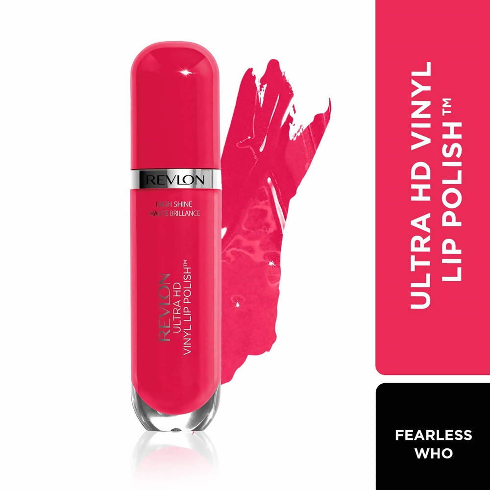 Revlon High Shine Haute Brillance Ultra Hd Vinyl Lip Polish - Fearless Who - Swadesiicart