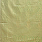 Astita Aura Silk Cream Light Green Banarasi Silk Saree | Swadesiicart