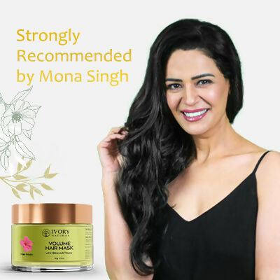 Ivory Natural Hair Volume Mask - Hair Volume And Length For Both Men & Women | Swadesiicart