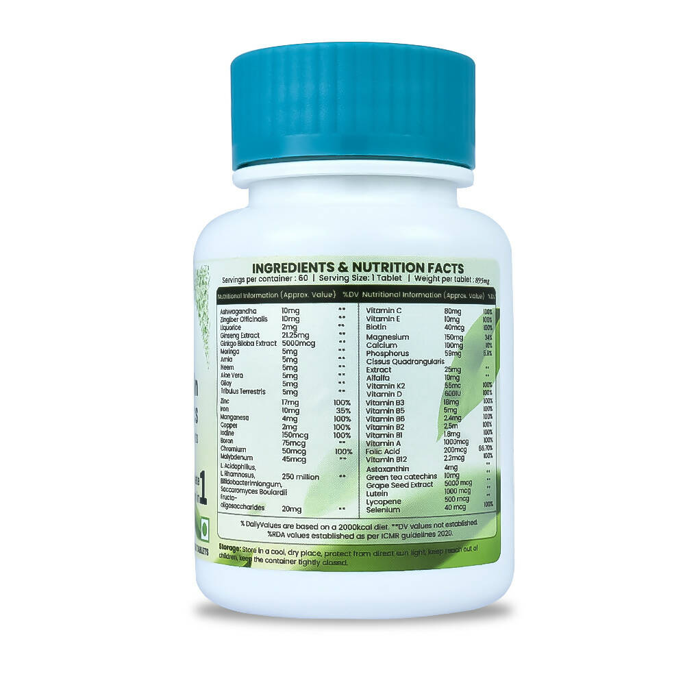 Sprowt Multivitamin With Probiotics Capsules - Swadesiicart