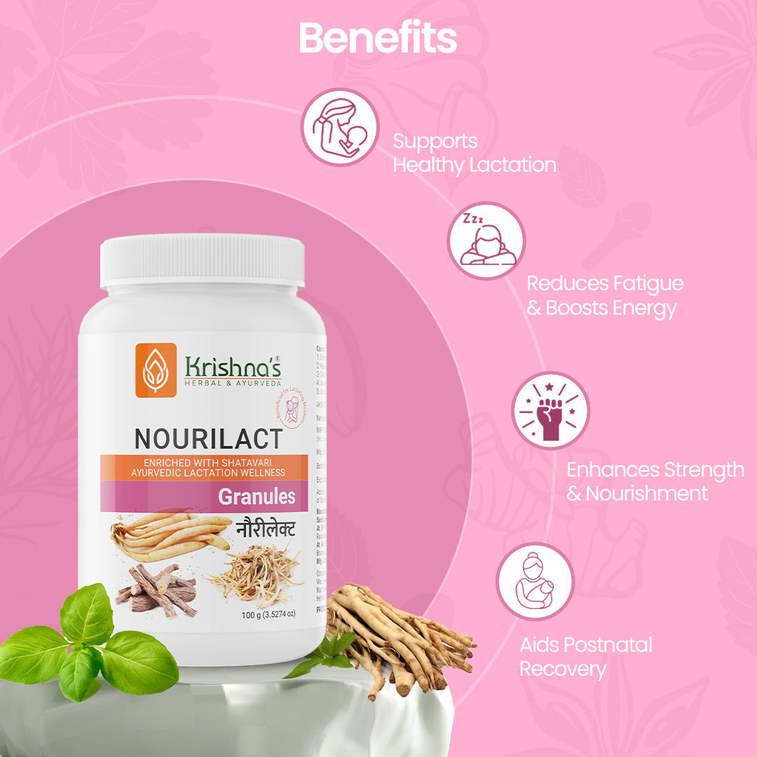 Krishna'S Herbal & Ayurveda Nourilact Granules | Swadesiicart