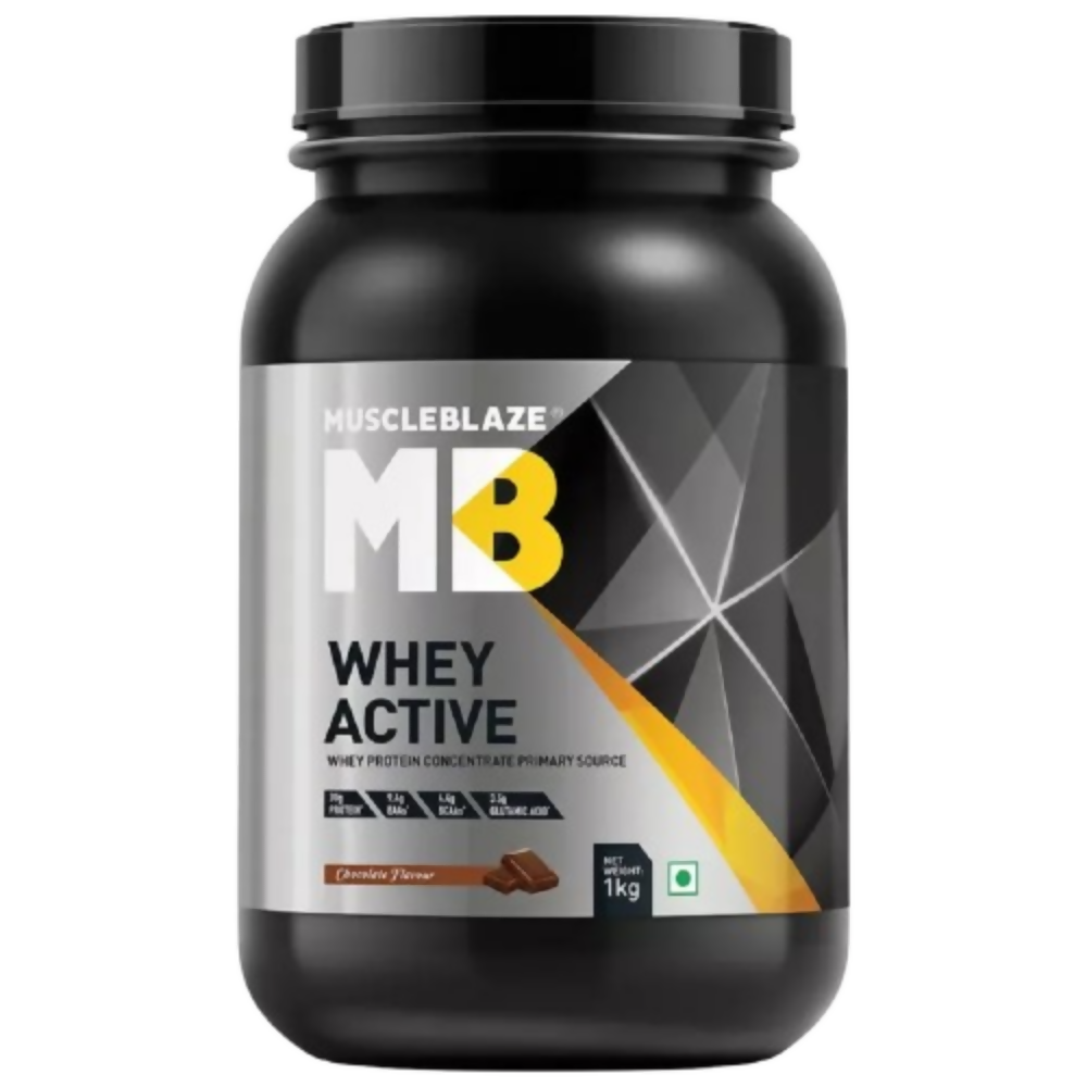 MuscleBlaze Whey Active Chocolate | Swadesiicart